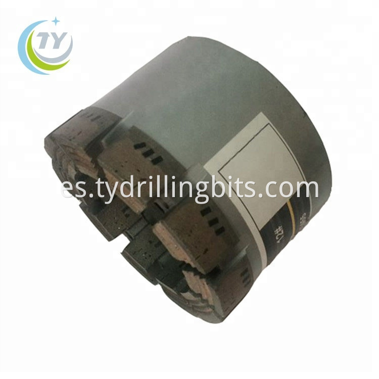 Impregnated diamond core drilling bit nq3